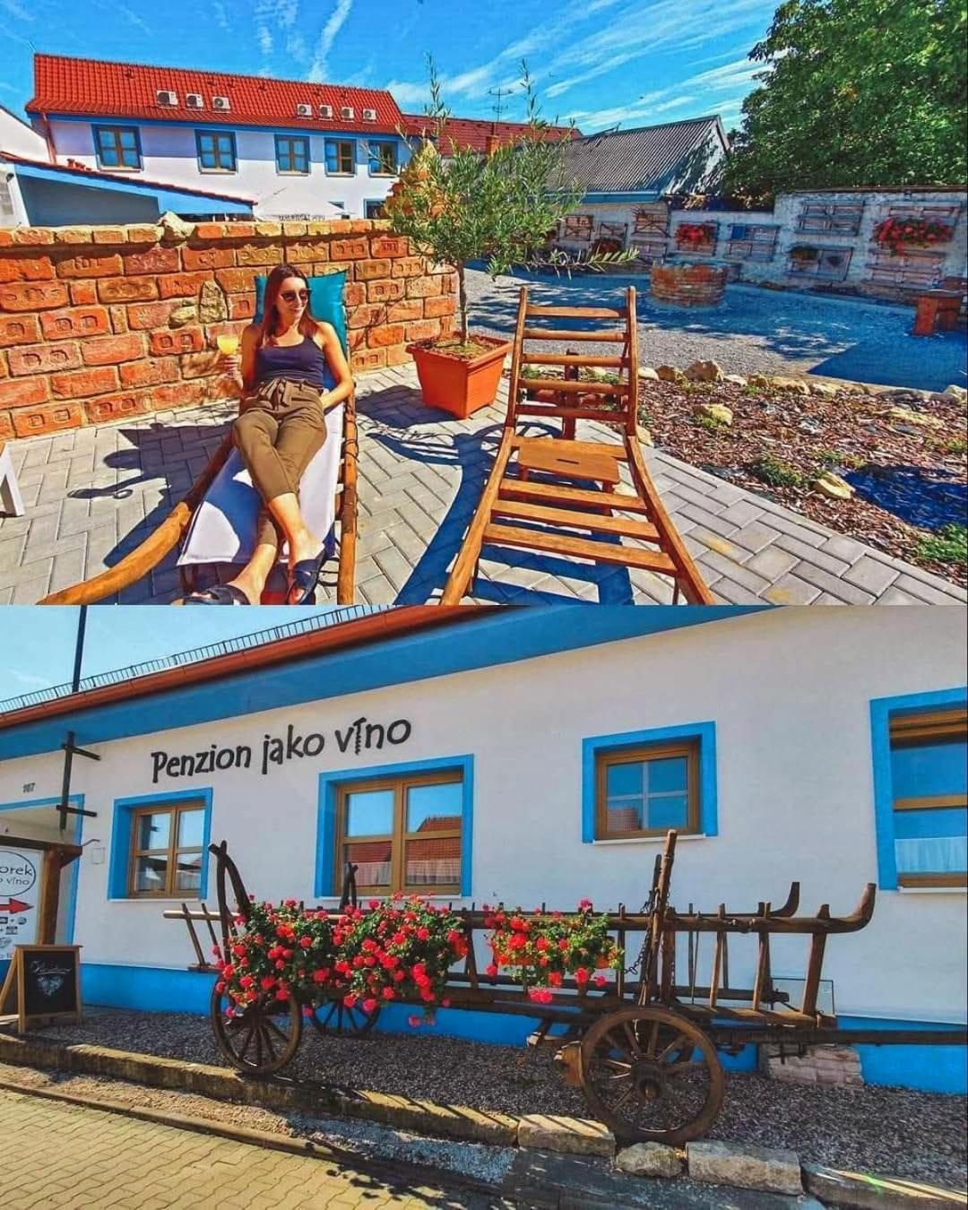 Penzion Jako Vino Bulhary Exterior photo